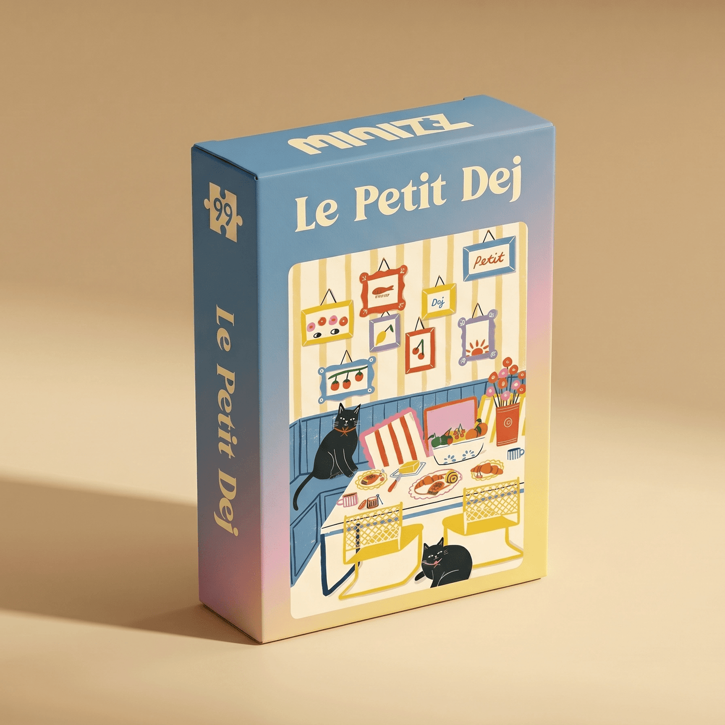 Mini puzzle - Le Petit Dej - 99 pièces - Minizz