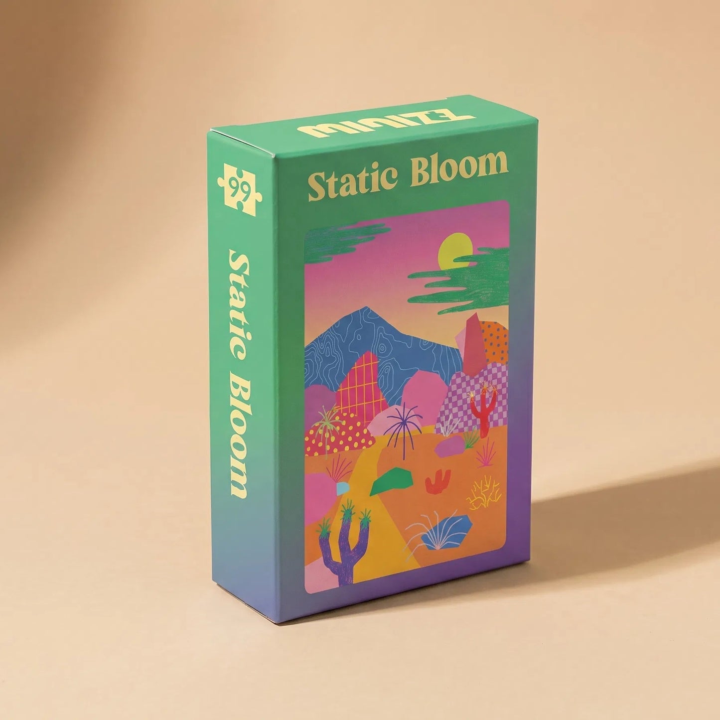 Mini puzzle - Static Bloom - 99 pièces - Minizz