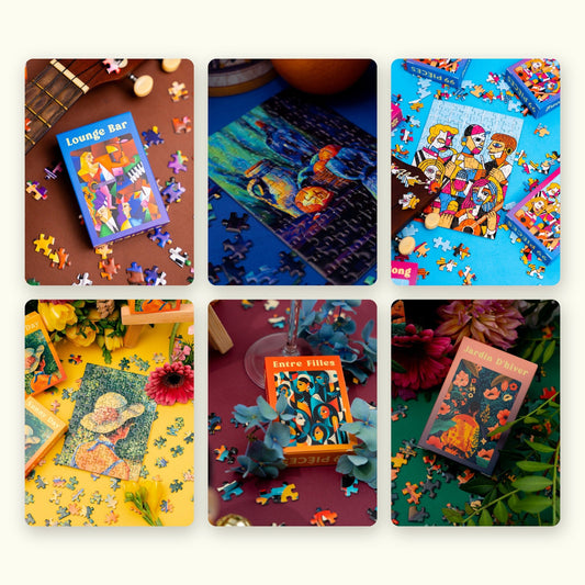 6 Mini Puzzles - Mouvements Artistiques - Minizz