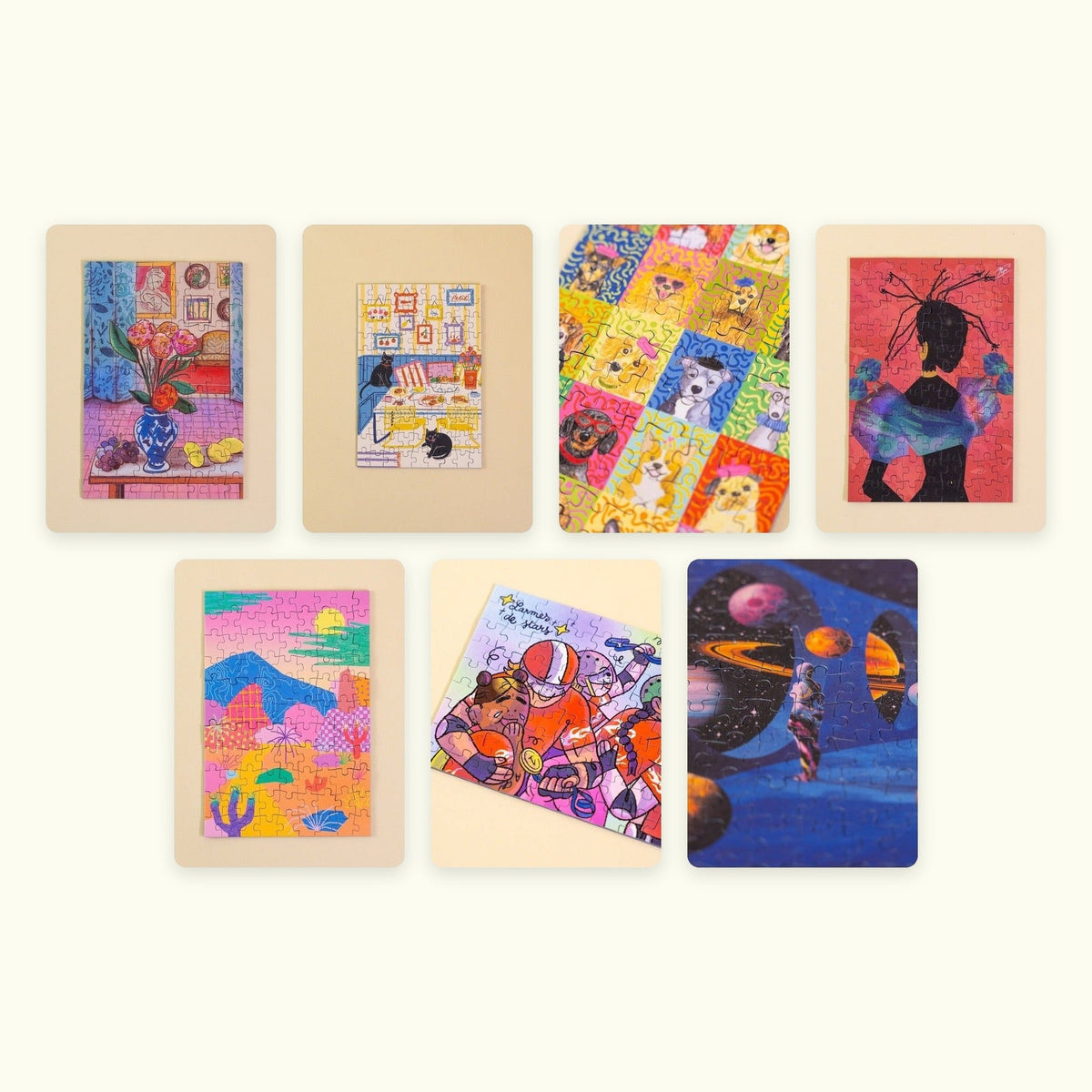 7 Mini Puzzles - Diversité - Minizz