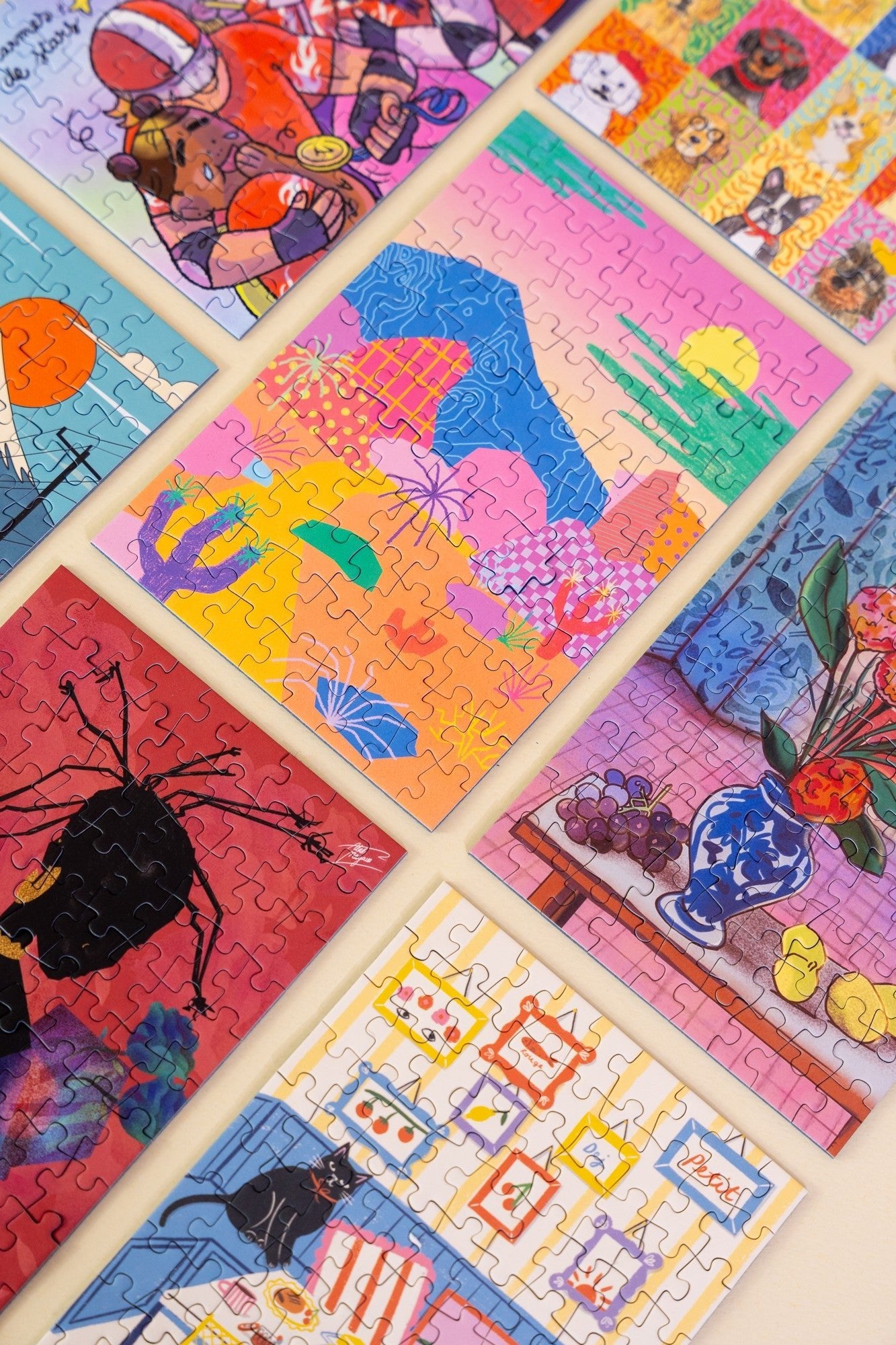 8 Mini Puzzles - Diversité - Minizz