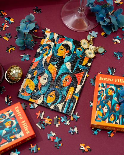 Entre Filles - Mini puzzle - Minizz