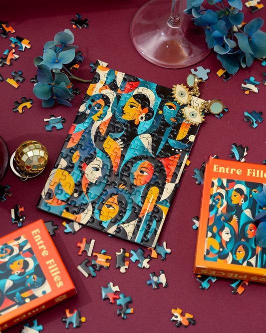 Entre Filles - Mini puzzle - Minizz