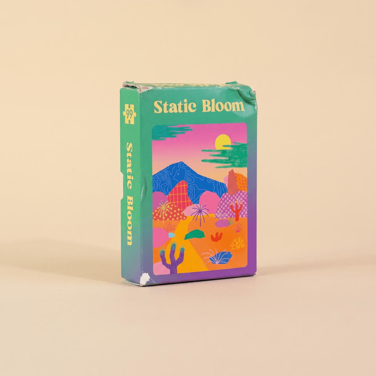 Les Abîmés : 4 mini puzzles 99 pièces différents, tirés au hasard - Minizz