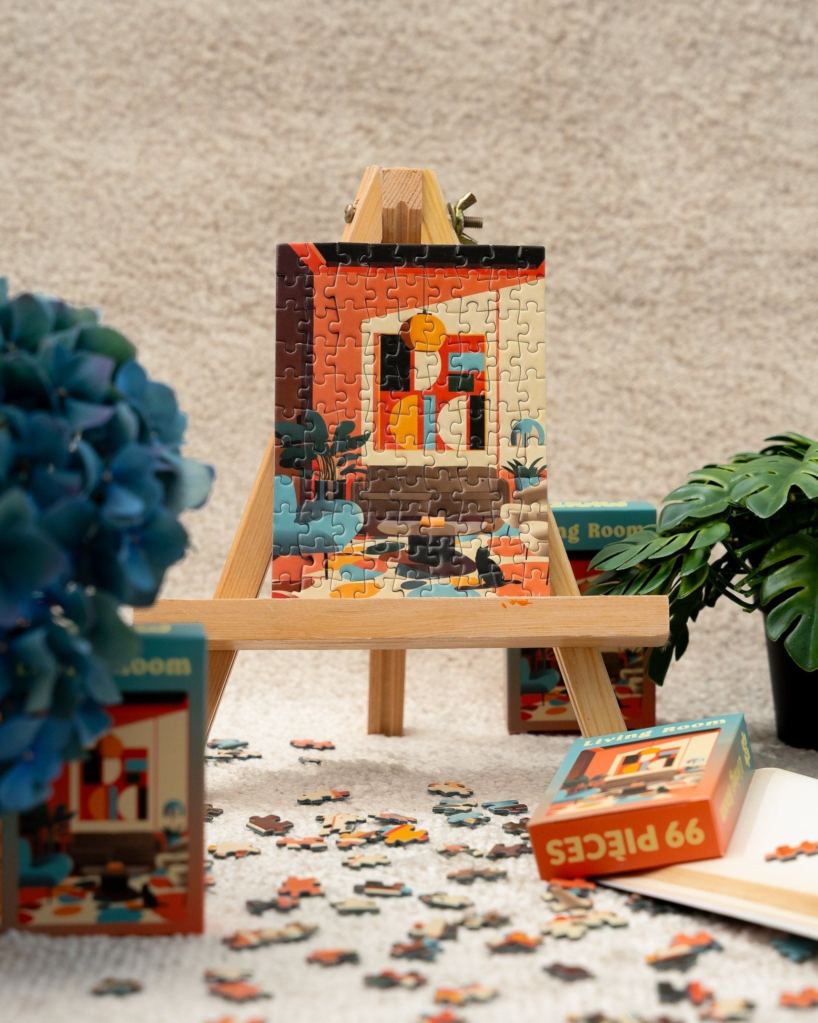 Living Room - Mini puzzle - Minizz