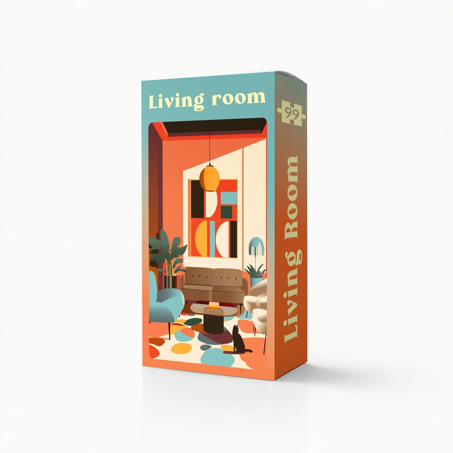 Living Room - Mini puzzle - Minizz