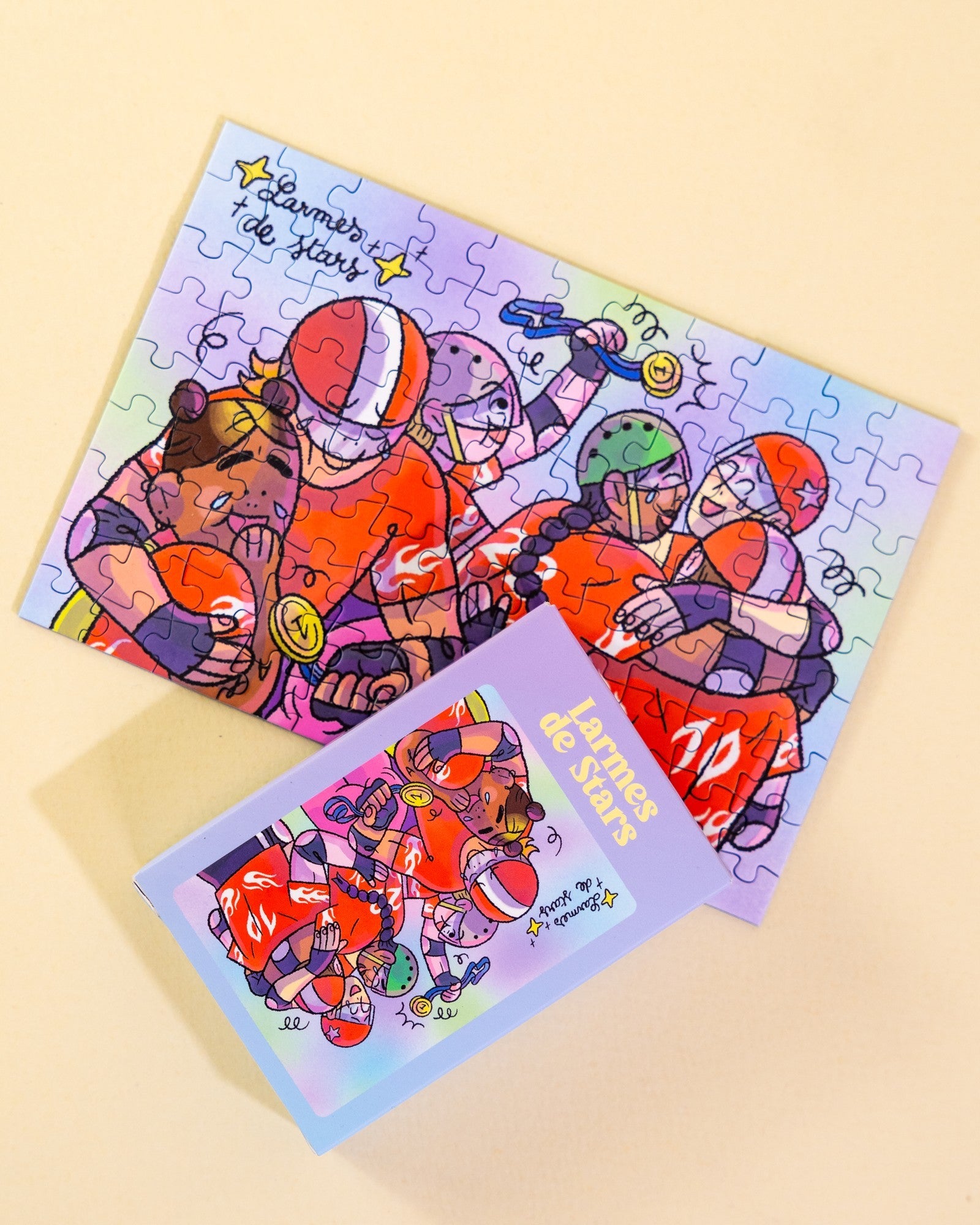 Mini puzzle - Larmes de Stars - 99 pièces - Minizz