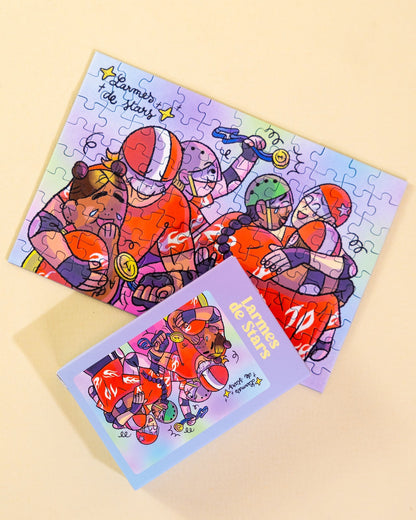 Mini puzzle - Larmes de Stars - 99 pièces - Minizz