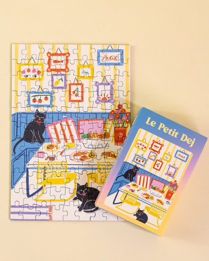 Mini puzzle - Le Petit Dej - 99 pièces - Minizz