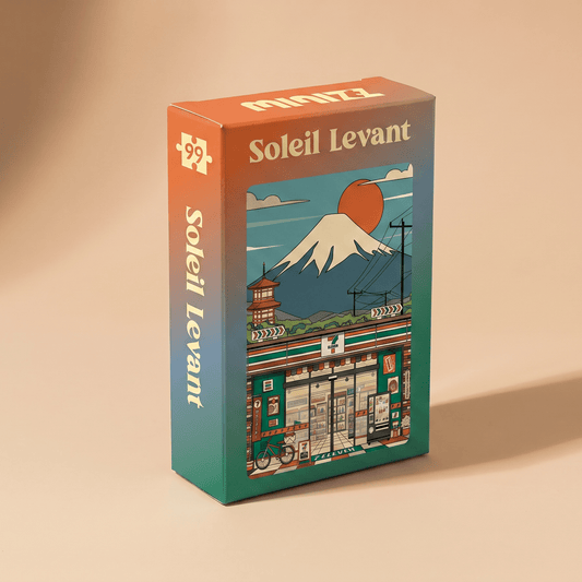 Mini puzzle - Soleil Levant - 99 pièces - Minizz