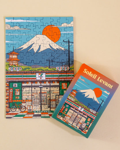 Mini puzzle - Soleil Levant - 99 pièces - Minizz