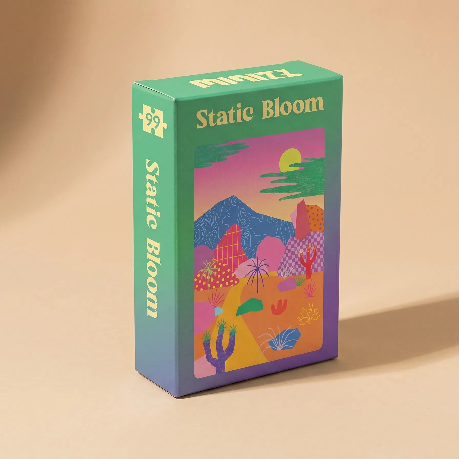 Mini puzzle - Static Bloom - 99 pièces - Minizz