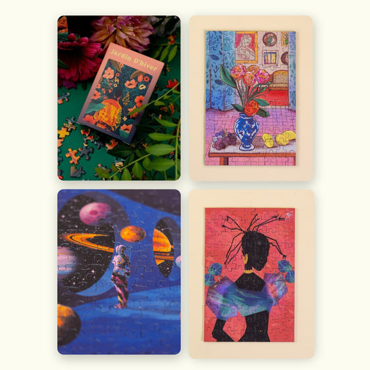 Pack 4 Mini Puzzles - Best Seller - Minizz