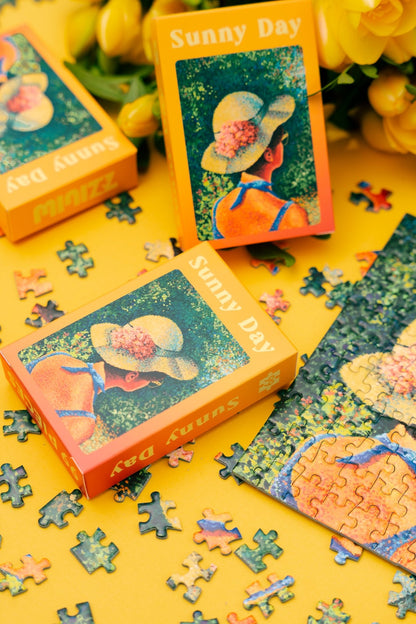 Pack Sunny Vibes : 3 Mini Puzzles 99 pièces | Pack Découverte - Minizz