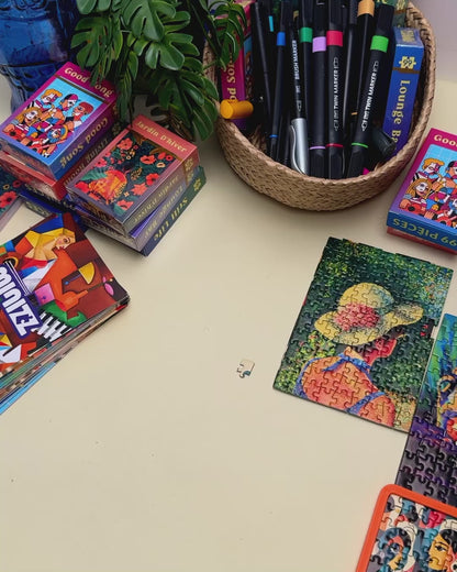 Mini puzzle - Entre Filles - 99 pièces